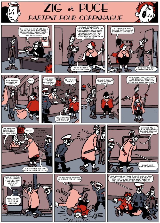 Une aventure en Bande dessinée de Zig, Puce et Alfred : Zig & Puce partent pour Copenhague